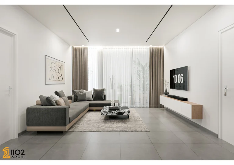 Thiết kế căn hộ hai phòng ngủ