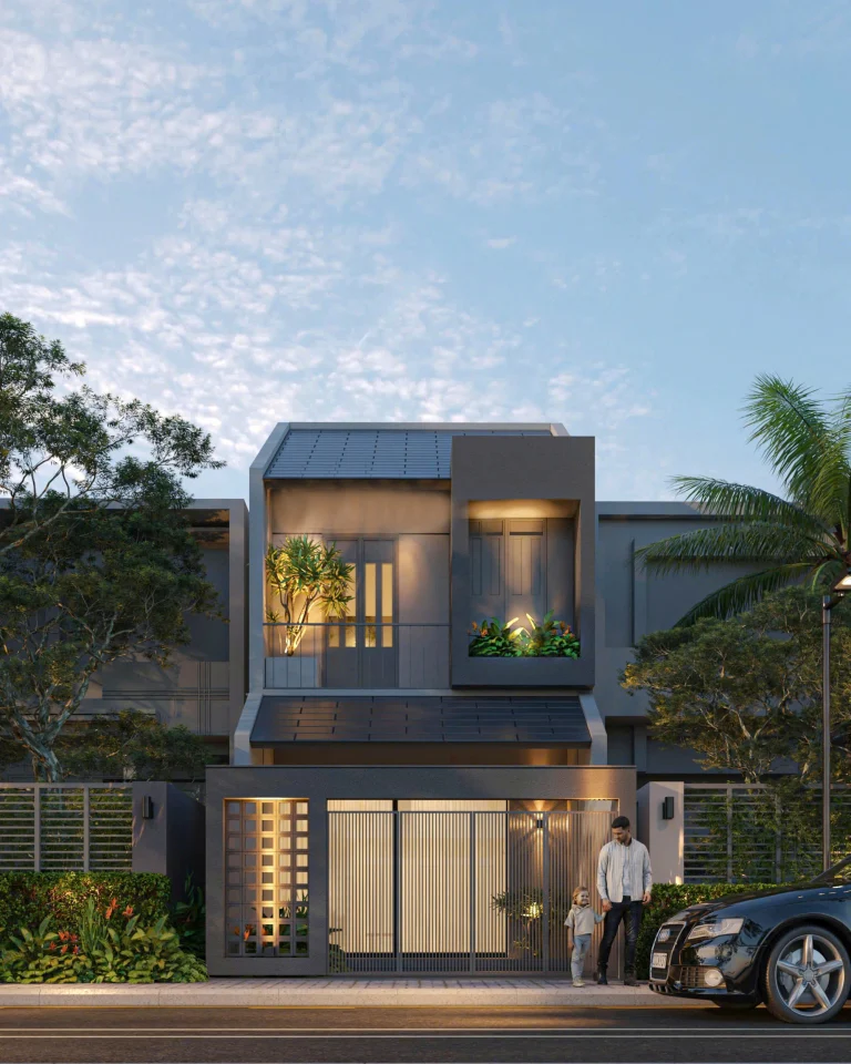 Thiết kế nhà phố Khuê Trung – Đà Nẵng