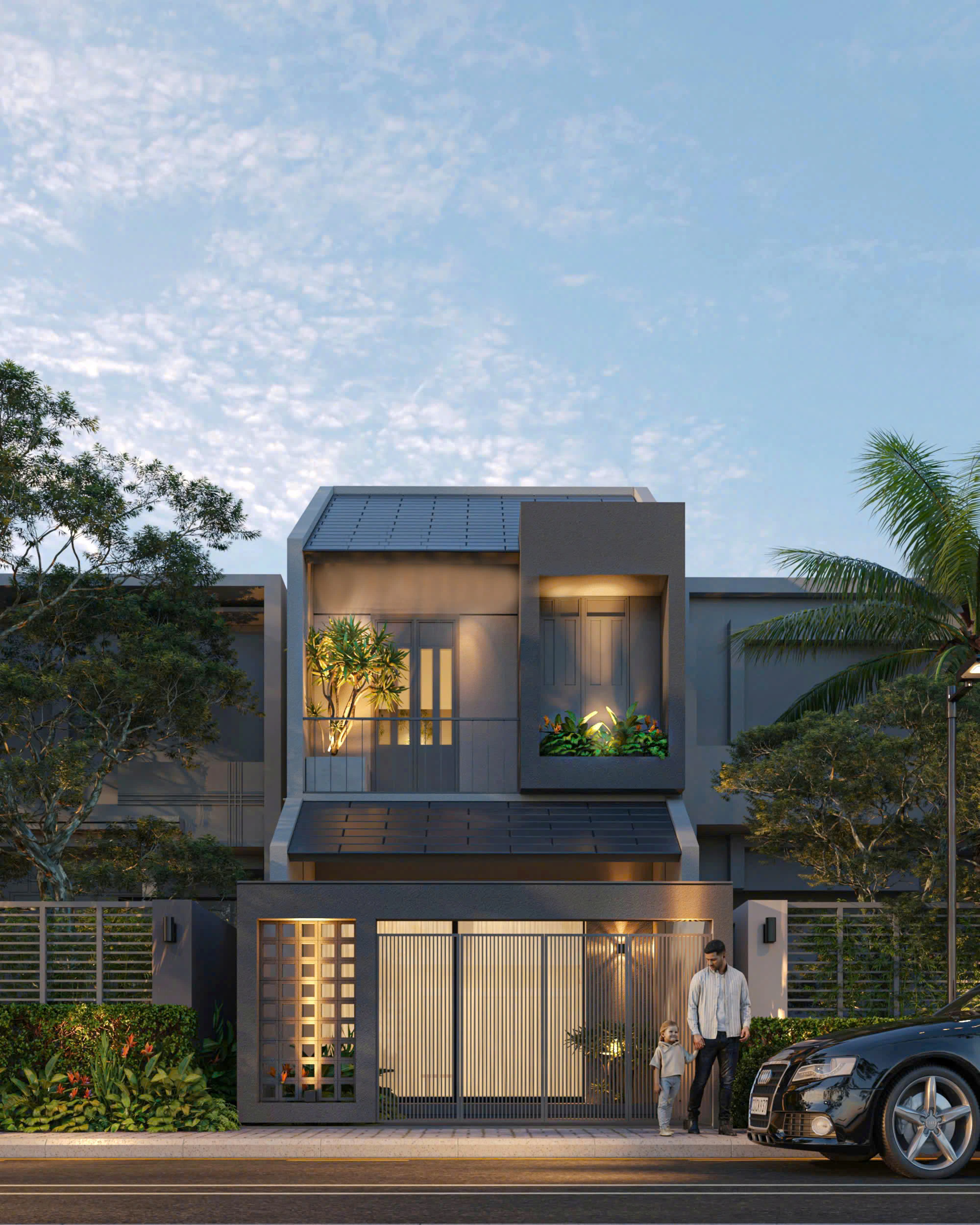 Thiết kế nhà phố Khuê Trung – Đà Nẵng